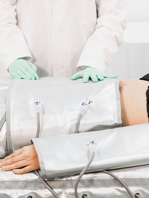 PRESSOTERAPIA CON BENDAGGIO